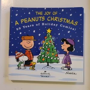 The Joy Of A Peanuts Christmas book Hallmark 2000 Snoopy Charlie Brown